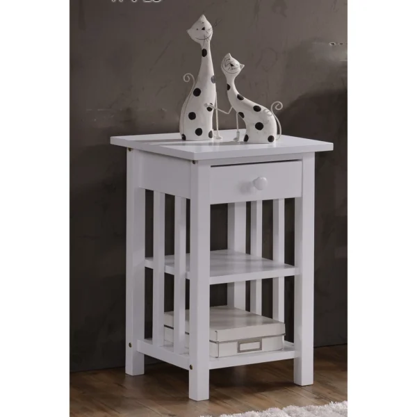 MR 95 Side Table white