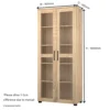 my-11134207-7r98p-ln9tjo48qwsd93.webp MULTI PURPOSE 2 DOOR STORAGE CABINET 2 Pintu Almari Dapur Kabinet Almari Pameran KC3810 KC3910