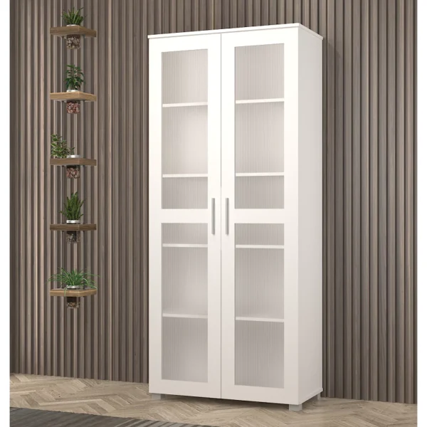 my-11134207-7r98u-lmqzdzg7z00jce.webp MULTI PURPOSE 2 DOOR STORAGE CABINET 2 Pintu Almari Dapur Kabinet Almari Buku Almari Pameran KC 3810