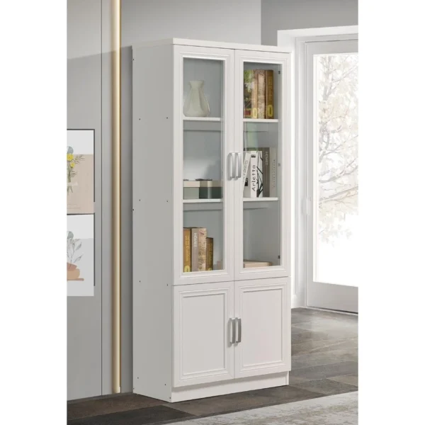 my-11134207-7ras8-ma0zuyaz8f1w55.webp Filing Cabinet w Glass Bookshelf Kabinet Buku Dengan Kaca JBC 820