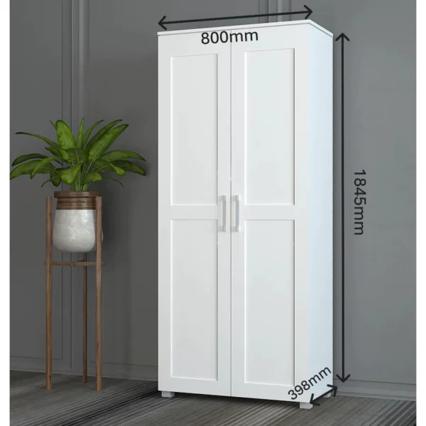 my-11134207-7rasb-m8jyb8yqc3r493.webp MULTI PURPOSE 2 DOOR STORAGE CABINET 2 Pintu Almari Dapur Kabinet Almari Buku Almari Pameran KC 3807