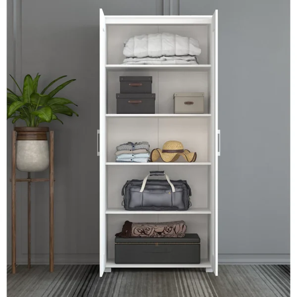 my-11134207-7rasc-m8jyc62fw77y03.webp MULTI PURPOSE 2 DOOR STORAGE CABINET 2 Pintu Almari Dapur Kabinet Almari Buku Almari Pameran KC 3807