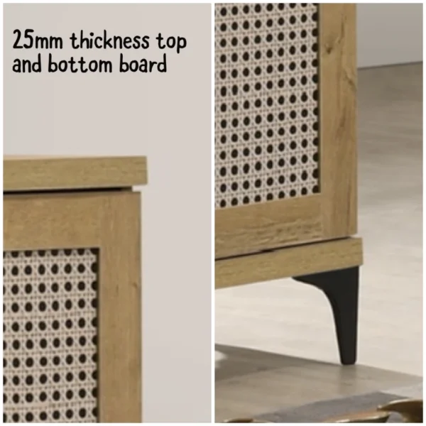 4 Doors Shoe Cabinet Storage Cabinet   Rak Kasut 2024 3