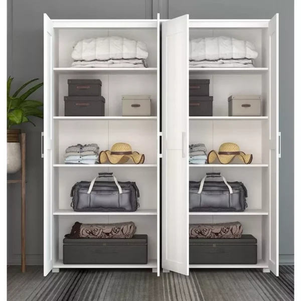 my-11134207-7rasi-m7vkokprkqlade.webp MULTI PURPOSE 2 DOOR STORAGE CABINET 2 Pintu Almari Dapur Kabinet Almari Buku Almari Pameran KC 3807
