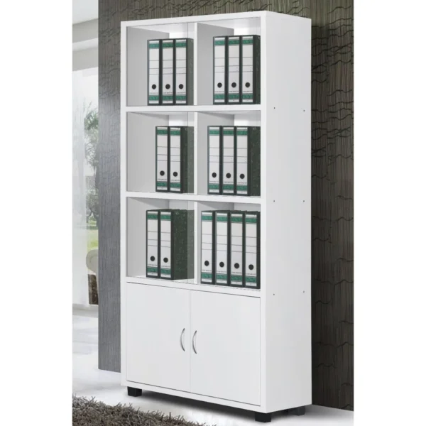 my-11134207-7rask-m9juf29qxqeq5f.webp Filing Cabinet w Glass Bookshelf Kabinet Buku Dengan Kaca BC3172