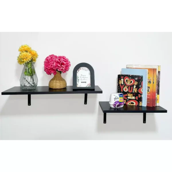 Floating Wall Shelf DIY Wall Shelf Home Living Room Rak Dinding Rak Hiasan