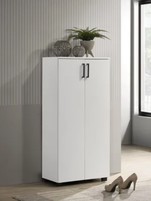 2 Doors Shoe Cabinet Storage Cabinet   Rak Kasut SC6206