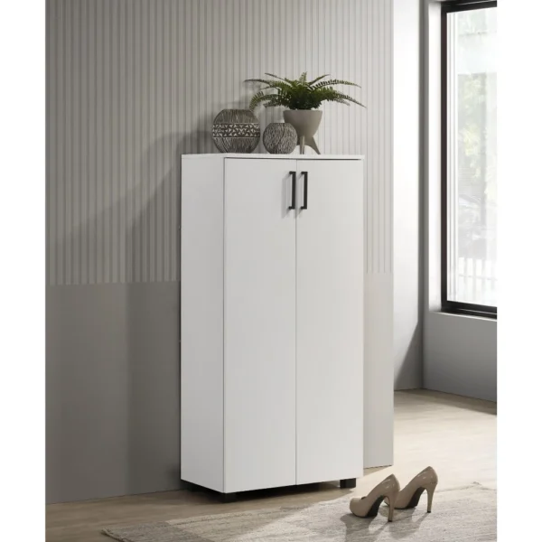 2 Doors Shoe Cabinet Storage Cabinet   Rak Kasut SC6206