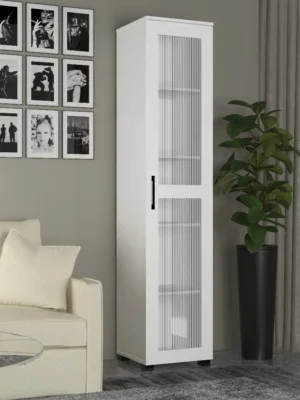 MULTI PURPOSE 1 DOOR STORAGE CABINET 1 Pintu Almari Almari Pameran Dapur Kabinet Almari Buku KC 3910