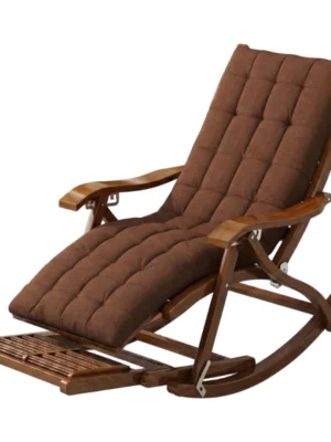 ARTISANFORGE HOME Foldable Chair Camping Chair With Mat           Brown