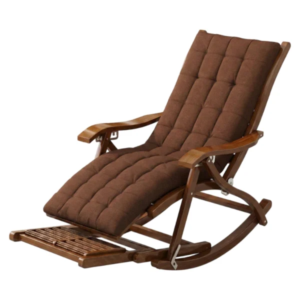 ARTISANFORGE HOME Foldable Chair Camping Chair With Mat           Brown