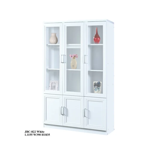 my-11134207-820l5-mh74fe7t3q4vef.webp Filing Cabinet w Glass Bookshelf Kabinet Buku Dengan Kaca JBC 822
