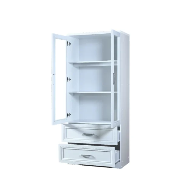 my-11134207-820l5-mh75rcn5t0cp20.webp Filing Cabinet with Glass Bookshelf Kabinet Buku Dengan Kaca JBC 830