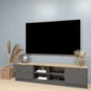 my-11134207-820l5-mip98nmr6ays75.webp Kabinet TV Moden Minimalis dengan Ruang Simpanan TV 12
