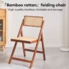 ARTISANFORGE HOME Foldable Chair   Brown Wood