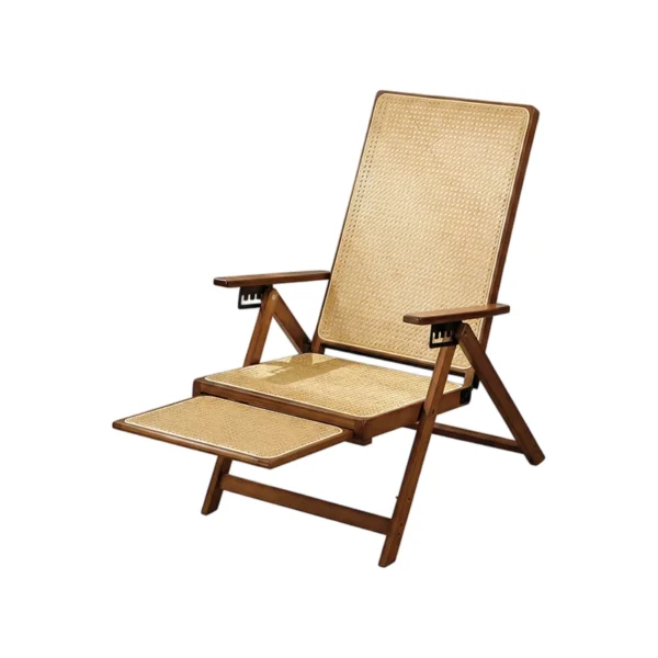 my-11134207-820l5-mnlof21mhrlsfb.webp ARTISANFORGE HOME Foldable Lazy Chair With Footrest Brown