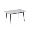 Sintered Stone Dining Table 130 140 180cm Meja Makan