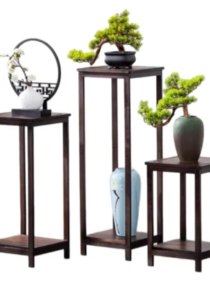 ARTISANFORGE HOME Plant Stand Indoor 1 2 Layers High Foot Pasu Bunga Rak
