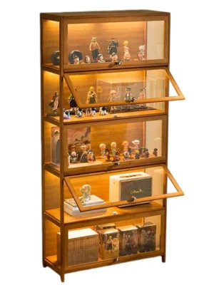 ARTISANFORGE HOME Display Cabinet 1 5 Layers Acrylic Box Rack