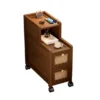my-11134207-820l8-mojolrfryf4222.webp ARTISANFORGE HOME Bamboo Narrow Bedside Table Brown