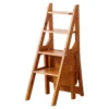 my-11134207-820l9-mnlolpksukn8ba.webp ARTISANFORGE HOME Foldable Chair Ladder Wood Brown