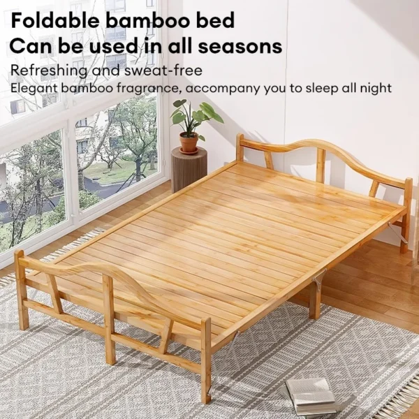 my-11134207-820la-ml8up2s3xh4w85.webp ARTISANFORGE HOME Bamboo Bed Frame Queen Folding