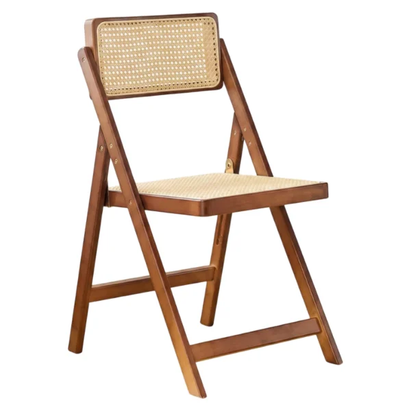ARTISANFORGE HOME Foldable Chair   Brown Wood