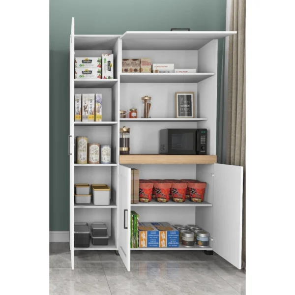 KABINET DAPUR MODEN   MULTIFUNCTION KITCHEN STORAGE CABINET KC13 10