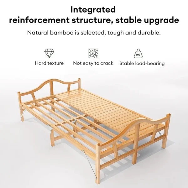my-11134207-820le-ml8up2scwjrj9f.webp ARTISANFORGE HOME Bamboo Bed Frame Queen Folding