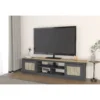 Kabinet TV Moden Minimalist dengan Ruang Simpanan TV 11