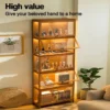 ARTISANFORGE HOME Display Cabinet 1 5 Layers Acrylic Box Rack