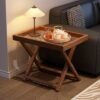 sg-11134201-7rdwz-mcylbrbwvim16c.jpg meja kopi Sofa side table living room solid wood coffee table bedroom bedside storage rack