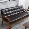 sg-11134201-7rdxx-mdsoymg0jhw5c0.webp Simple solid wood Nordic modern minimalist three person cafe leather sofa small apartment living room double sofa