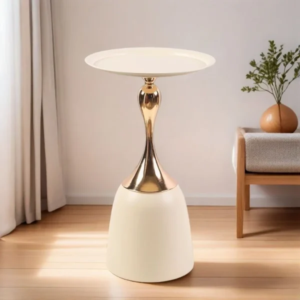 Small home apartment simple living room creative balcony bedroom corner table Nordic coffee table bedside round table